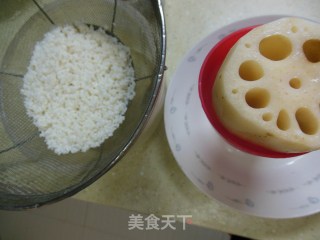 Sweet-scented Osmanthus Glutinous Rice and Lotus Root-simple Filling with Rice in 3 Minutes recipe