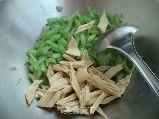 Celery Yuba recipe
