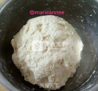 Hand Kneaded Bean Paste Flower Bread recipe