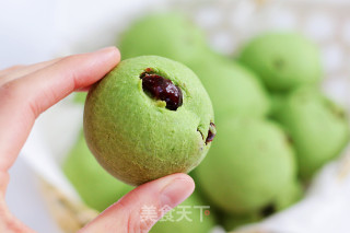 Matcha Cranberry Mochi recipe