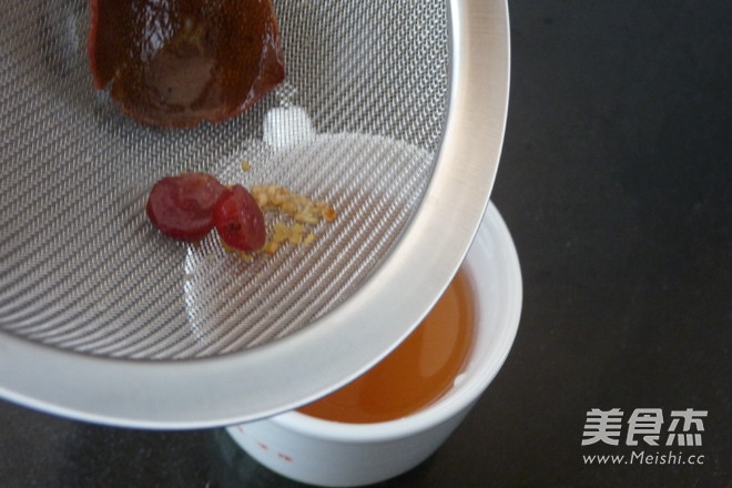 Cranberry Tangerine Peel Osmanthus Tea recipe