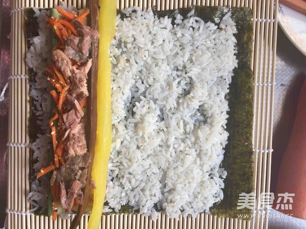 Tuna and Laver Rice recipe