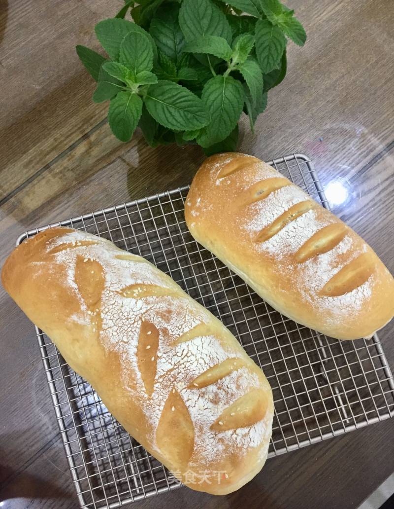Ham and Cheese Bread, Fermented Version recipe