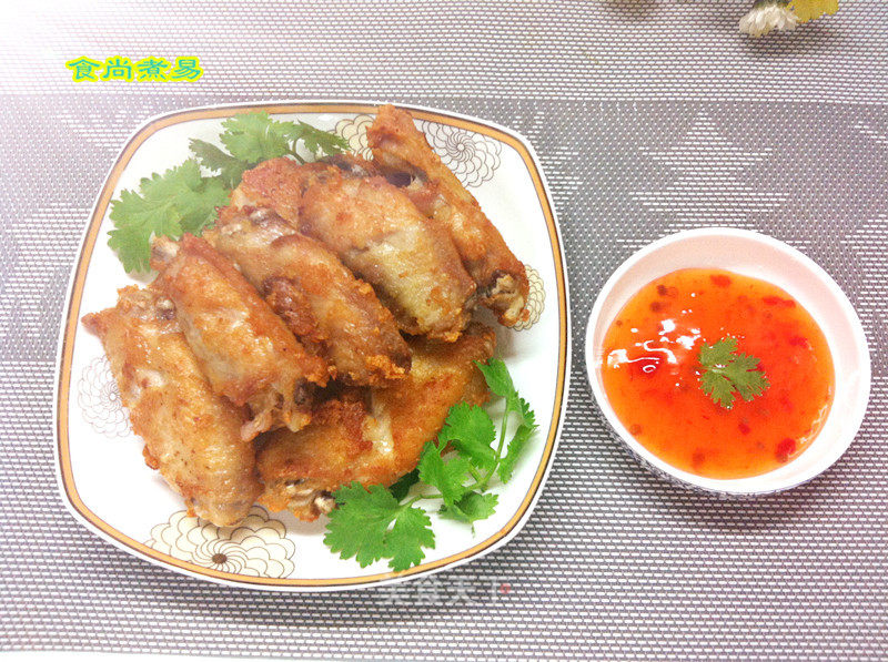 Crispy Fried Chicken Wings recipe