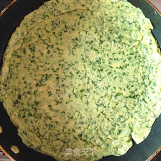 Leek Egg Pancake recipe