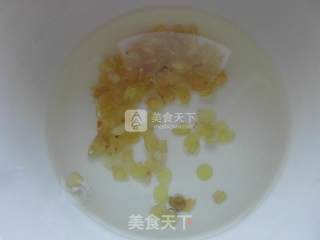 Peach Gum and Snow Lotus Seed Syrup recipe