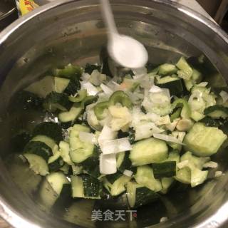 Home-cooked Cucumber recipe