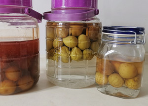 [green Plum Wine] Intoxicating Time of Plums (filled in Pit) recipe