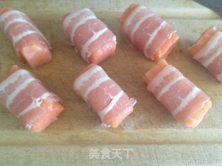 Bacon Spiced Salmon Roll recipe