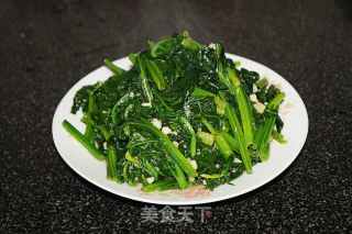 Garlic Spinach recipe
