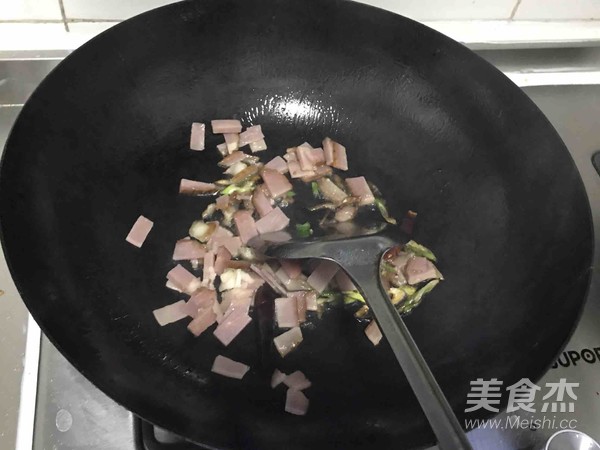 Little Y's-fried Bacon with Dried Radish recipe