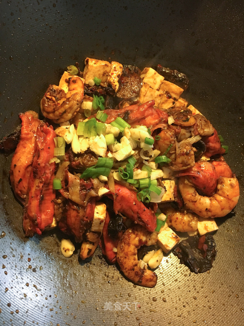 Sauteed Seafood Assorted recipe