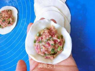 Steamed Dumplings with Meat and Radish Stuffing recipe