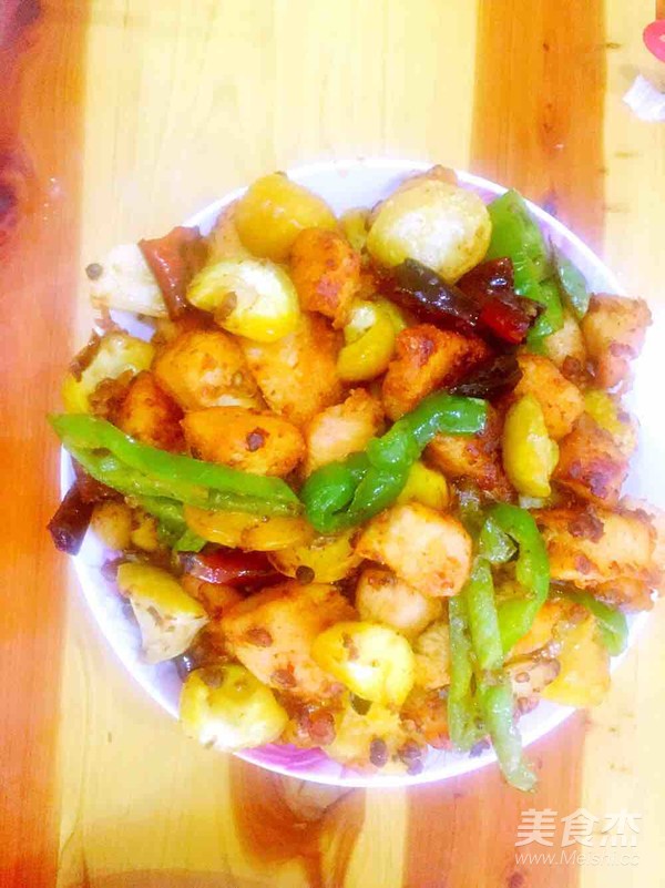 Chestnut Spicy Chicken recipe