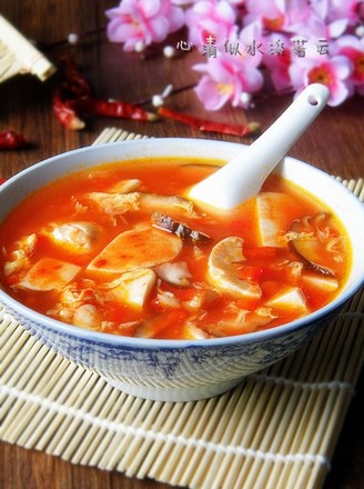 Spicy Tofu Soup recipe