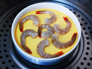 Steamed Egg with Shrimp recipe