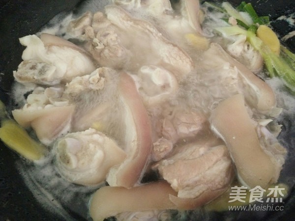 Lazy Version of Sha Ginger White Sliced Pork Knuckle recipe