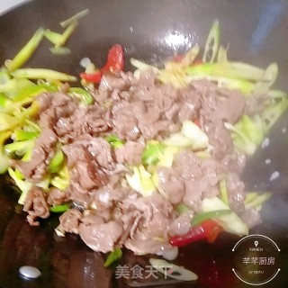 Stir-fried Beef with Bamboo Shoots recipe