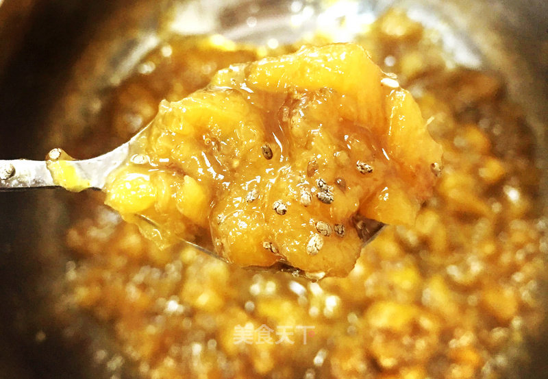 Homemade Peach Chia Seed Jam recipe