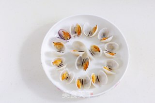 Steamed Egg with Clams recipe