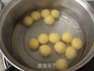 Warm Cold and Moisturize The Intestines-sweet Potato Ball Ginger Syrup recipe