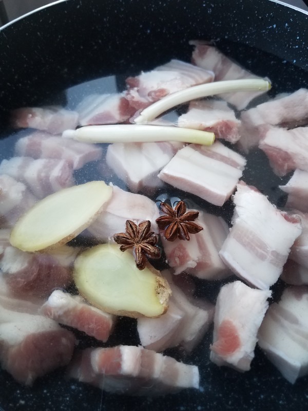 Teriyaki Pork Belly Tofu in Clay Pot recipe