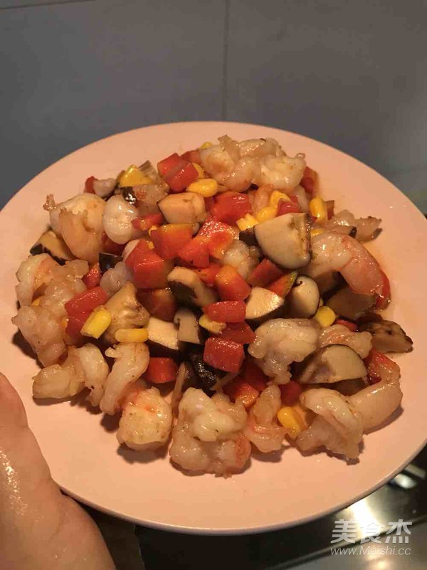 Seasonal Vegetable Shrimp recipe