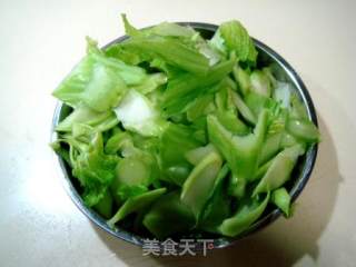 Family Exquisite Stir-fry "dried Besson Stir-fried Gai Cai Geng" recipe