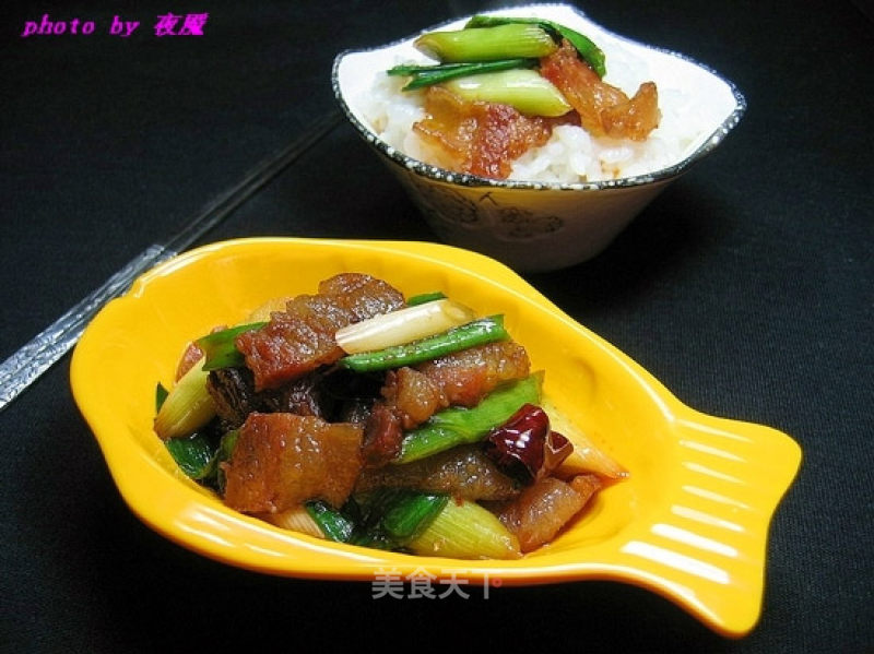 Stir-fried Bacon with Garlic recipe