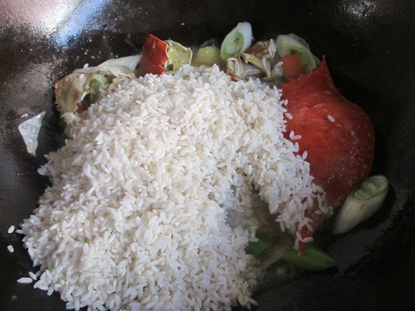 Portunus Crab Braised Rice# 愛貨裝醫# recipe