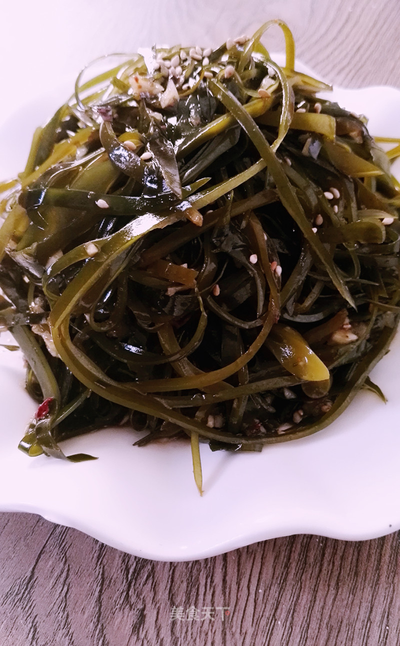 Cold Garlic Kelp recipe