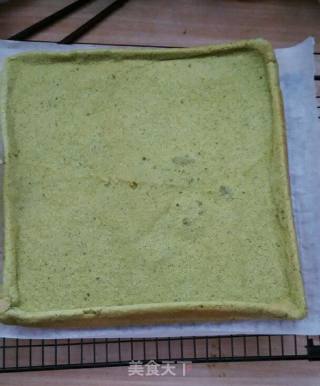 Sea Buckthorn Jelly Matcha Roll recipe