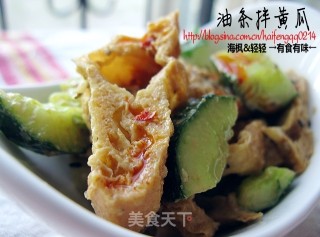 Shandong on The Tip of The Tongue-fried Dough Sticks Mixed with Cucumber recipe