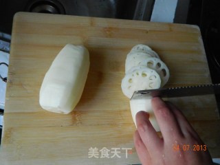 Cold Sweet and Sour Lotus Root recipe