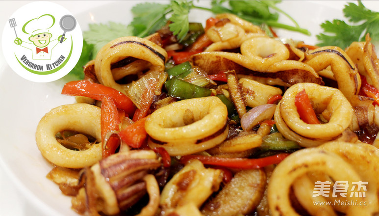 Sauteed Squid Rings with Sauteed Sauce┃wei Cooking recipe
