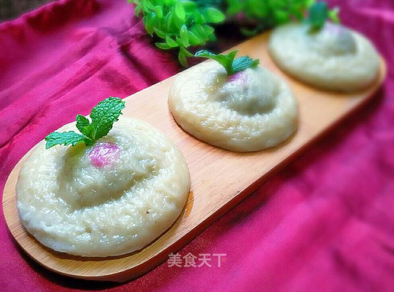 Yam Sticky Bean Buns