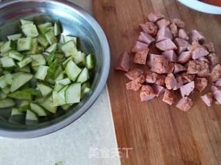 Beef Ball Fried Rice recipe