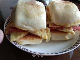 Mantou Burger (simple Version) recipe