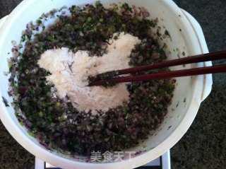 Fried Scallion and Cilantro Meatballs recipe