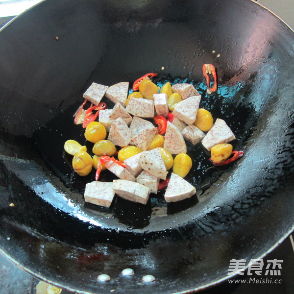 Taro Roasted Chestnuts recipe