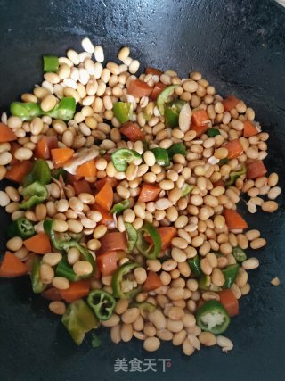 Tri-color Soybeans recipe