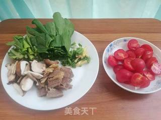 Tomato Beef Noodles recipe