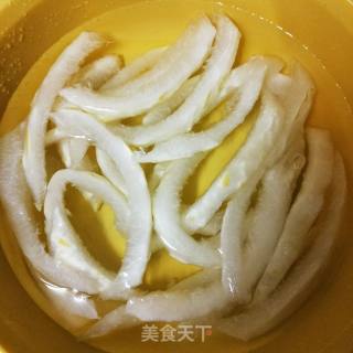 Garlic Pomelo Peel recipe