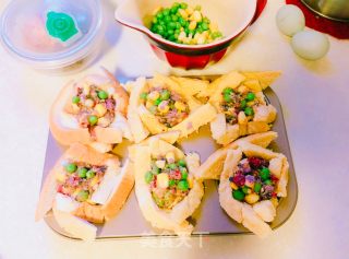 Rainbow Toast Cup recipe