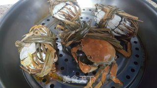 Steamed Hairy Crabs recipe