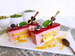 #aca烤明星大赛#raspberry Mousse recipe