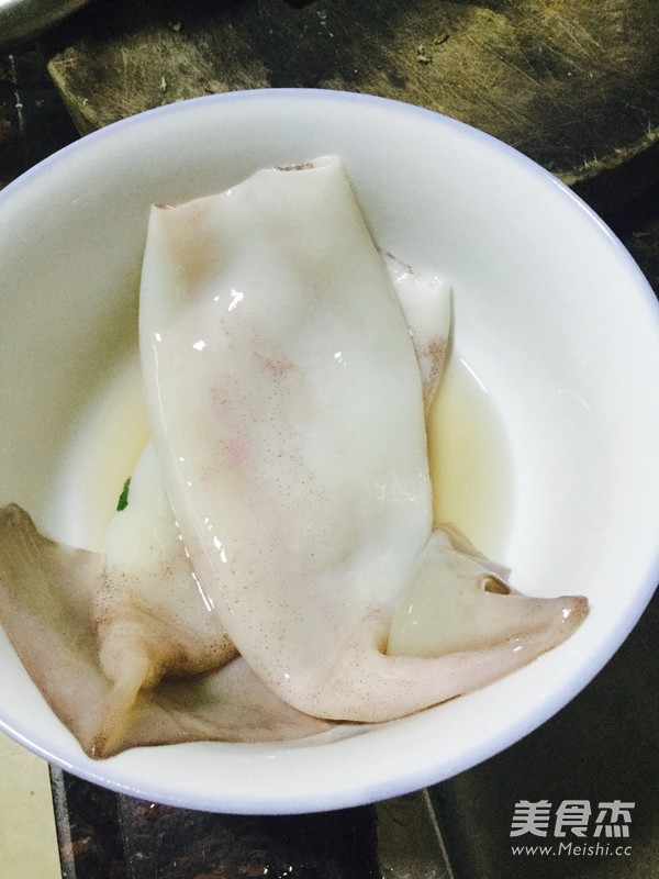 Grilled Squid Tube recipe