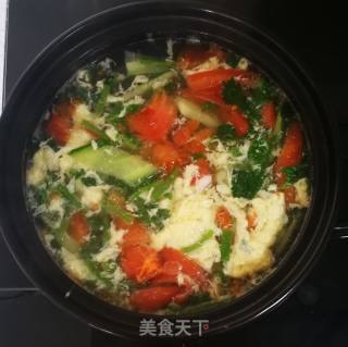 #御寒美食#～tomato Slice Soup recipe
