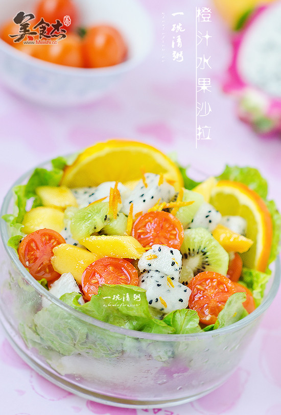 Orange Juice Fruit Salad recipe