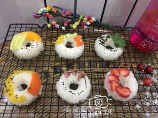 #四sessional Baking Contest and is The Semi-final of The Love to Eat Festival#donut Sushi recipe